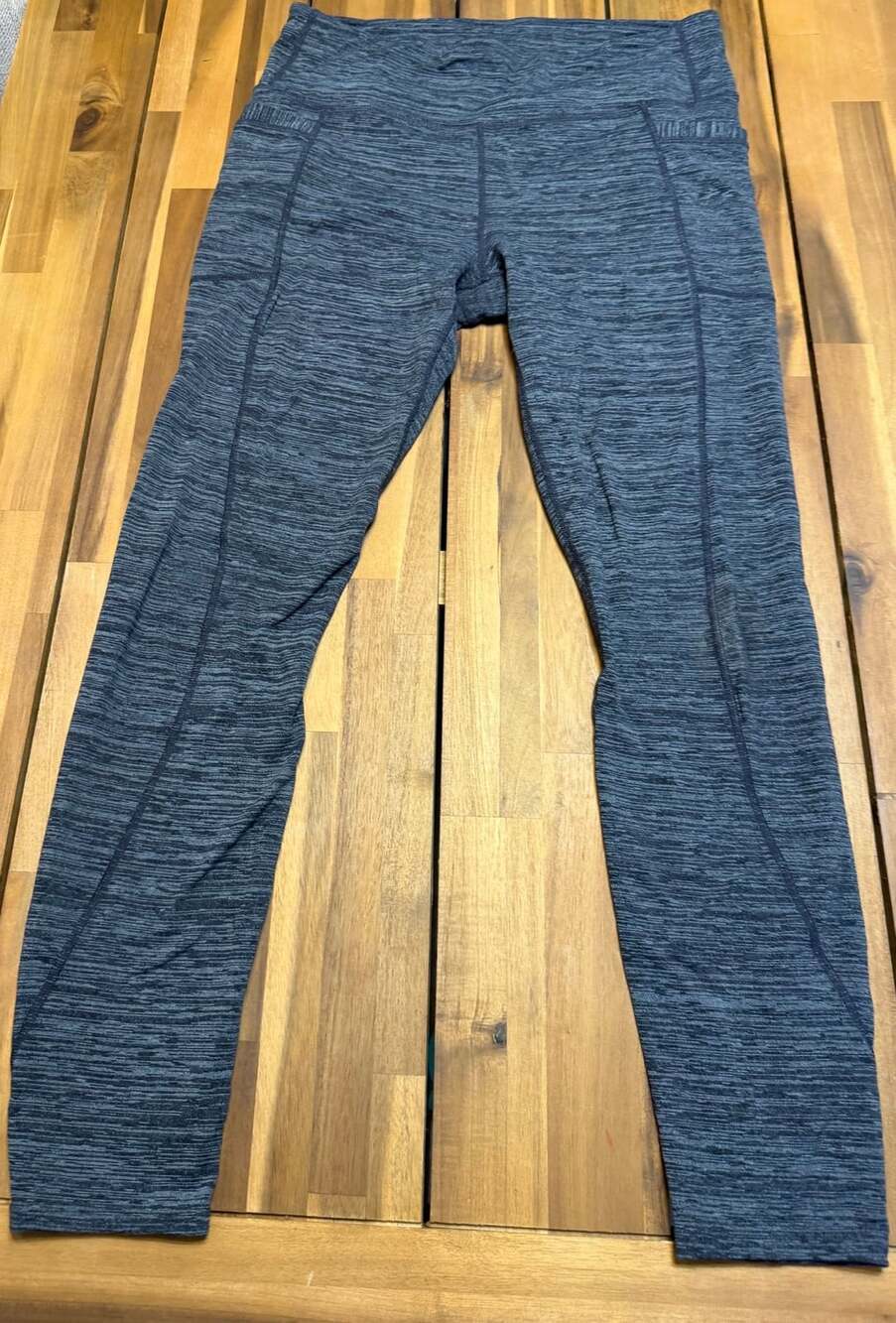 Athleta Leggings Size L Gray Space Dye